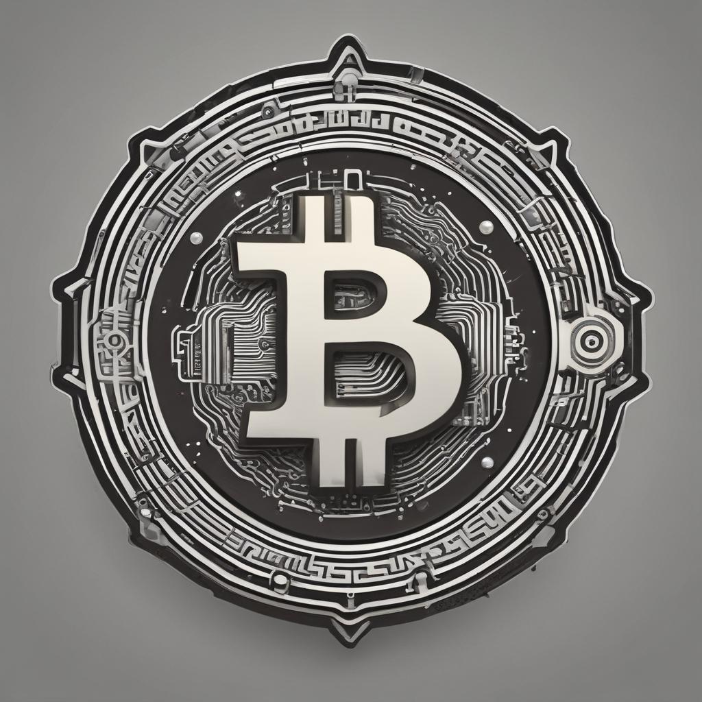 Ilustración de Bitcoin protegido con escudo de seguridad